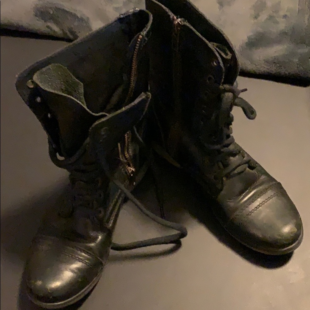 Steve Madden Combat Boots